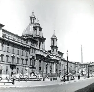 Images Dated 17th May 2021: Sant Agnese in Agone, Piazza Navona, Rome, Italy