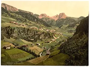 Tyrol Prints: Santa Christiana (i. e. Santa Christiana Val Gardena), Tyrol