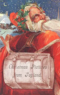 Concertina Prints: Santa Claus