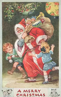 Tuck Prints: Santa Claus