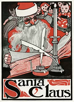 Images Dated 1st March 2017: Santa Claus by Charles Robinson