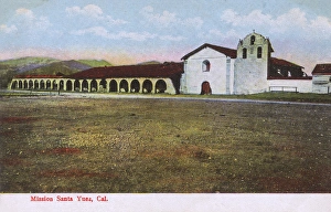 Images Dated 11th July 2017: Santa Ines Mission, Santa Barbara County, California, USA