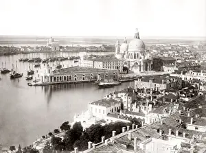 Lagoon Prints: Santa Maria della Salute, Venice, Italy, c. 1880 s