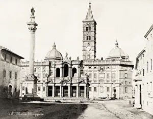 Religious Residence Prints: Santa Maria Maggiore, Rome Italy