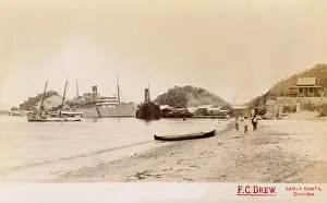 Santa Marta harbour, Colombia, Central America