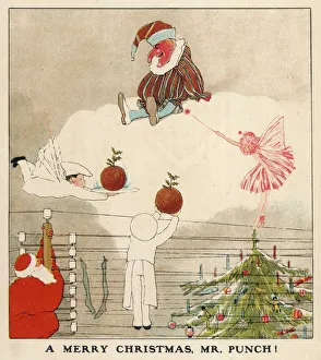Merry Collection: Santa and Mr Punch