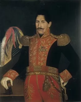 SANTANDER, Francisco de Paula (1792-1840). Colombian