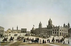 Independencia Prints: Santiago de Chile (1854)