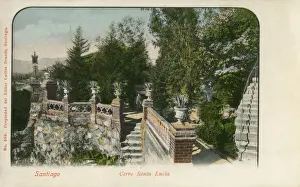 Santiago, Chile - Santa Lucia Hill (Cerro Santa Lucia)