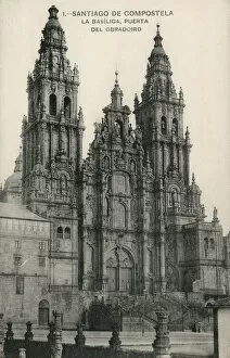 Compostela Collection: Santiago de Compostela, Spain - The Basilica