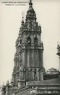 Compostela Collection: Santiago de Compostela, Spain - Cathedral Belfry