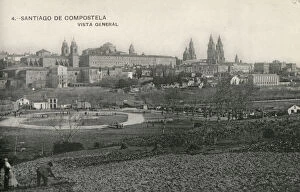 Compostela Collection: Santiago de Compostela, Spain - General Panoramic View
