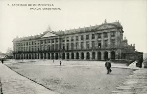 Compostela Collection: Santiago de Compostela, Spain - Palacio Consistorial
