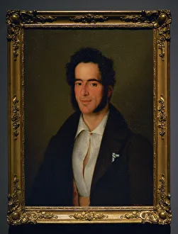 Appointed Prints: Santiago Miranda, portrait by Antonio Maria Esquivel