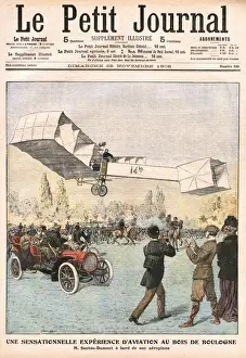 Biplane Prints: Santos-Dumont Biplane 2