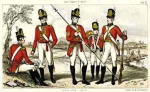 Images Dated 13th February 2019: SAPPERS & MINERS 1813 SAPPERS & MINERS 1813