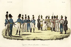 Pittoresque Gallery: Sappers, miners and engineers in the Imperial Army