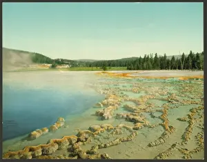 Sapphire Prints: Sapphire Pool, Yellowstone National Park