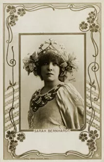 Images Dated 3rd August 2018: Sarah Bernhardt - French Stage Actress