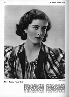 Images Dated 14th November 2017: Sarah Churchill