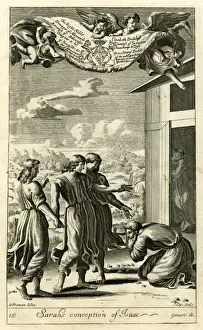 1690 Prints: Sarahs conception of Isaac