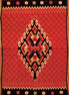 Backgrounds Prints: Sarape Design Date: 1890