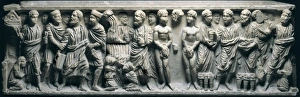 Sarcofagus following a crystalline style (Roman Sarcofagus following a crystalline style (Roman