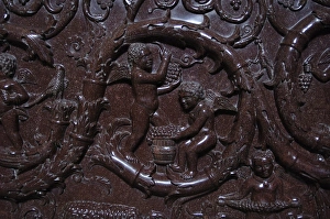 Images Dated 9th April 2009: The Sarcophagus of Constantina. Red porphyry. 4th century