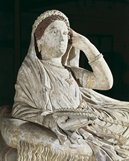 Cotta Gallery: Sarcophagus of Larthia Seianti