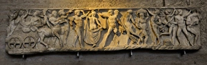 Followers Gallery: Sarcophagus. Modern work after 2nd century AD originals. Mar
