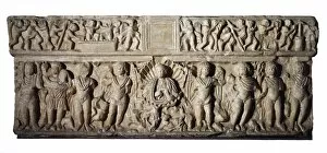 Agrarian Gallery: Sarcophagus of the Seasons. 3rd c. Detail depicting