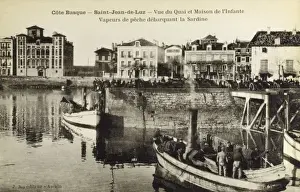 Therese Prints: Sardine boats - Southern France