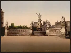 Bucharest Prints: Sarindar Fountain, Bukharest, Roumania