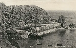 Images Dated 9th August 2019: Sark, Creux Harbour, Channel Islands