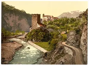 Tyrol Prints: Sarnthal (i. e. Sarntal), Ried and Runkelstein, Tyrol, Austr