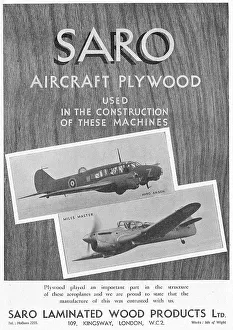 Saro Prints: SARO Laminated Wood Products Ltd. - Aircraft Plywood