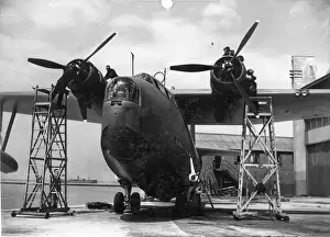 Saro S36 Lerwick on Columbine apron late 1939