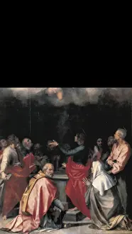 Cinquecento Prints: SARTO, Andrea del (1486-1531). Assumption of