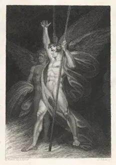 Milton Prints: Satan & Beelzebub