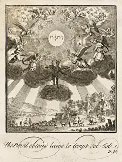 Satan Prints: Satan and Job