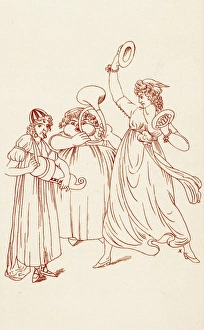Images Dated 22nd February 2011: Satire on amateur musicians, 1799