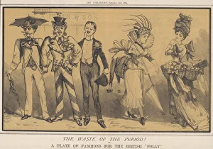 Satire on Fashions 1869 Satire on Fashions 1869