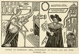 Alderman Prints: Satire on Puritan