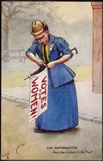 Nails Prints: Satires / Suffragette