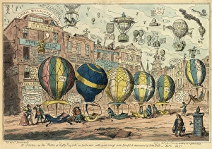 Images Dated 1st June 2012: Satirical ballooning cartoon