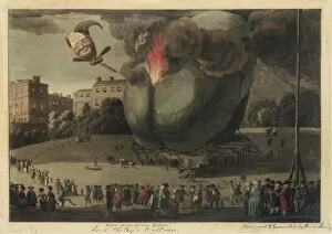 Images Dated 7th August 2011: Satirical ballooning cartoon