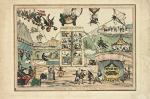 Images Dated 7th November 2011: Satirical cartoon, March of Intellect No. 2