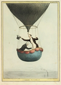 Images Dated 7th November 2011: Satirical cartoon, A Rising Statesman
