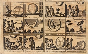 Bursting Gallery: Satirical images of an Air Balloon