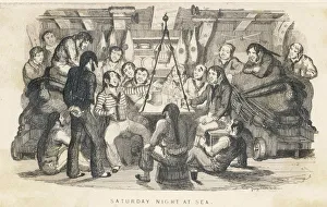 Images Dated 16th October 2007: Saturday Night at Sea
